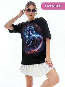 The Most Popular Women's T-Shirt Of 2026! A , Youthful, Lightweight, And Casual Short-Sleeved T-Shirt With An Adjustable Fit. The Material Is Durable And Reliable! - 太空馬 - 查看 2