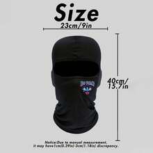 Musion 1 pièce Masque de visage cagoule Keep Fighting Dollar Eye, cagoule respirante et coupe-vent pour hommes et femmes, masque de ski de protection solaire pour sports de plein air - Multicolore - Voir 11