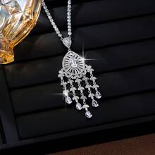 1pc Luxury High-Quality Exquisite Necklace, Versatile Bridal Wedding Necklace - Necklace - View 17