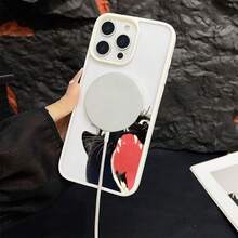 マグネット式黄ばみ防止 | 高級感あふれる2in1アクリルマグネット式スマホケース！スタイリッシュで手触りも良く、実用的な保護機能とマグネット式・耐衝撃設計を融合させた、高級感あふれるケースです。 黒猫叫び牙ケース  11  17e 手机壳  17e 手机壳 家族、恋人、友人、そして子供たちへのプレゼントに最適です。  16/14/15/17e/12 Pro/16e/13 Pro Max/11 Pro/Apple  Air/17/11 Pro Max/14 Pro/16 Pro Max/14 Pro Max/13/15 Plus/17 Pro/14 Plus/16 Plus/ 13 pro/15 Pro Max/12/12 Pro Max/15 Pro/17 Pro Max/16 Pro - ブラック - チェックする 8