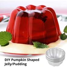 Aluminum Non-Stick Pumpkin Shaped Pudding/Jelly Cake Mold, Suitable For Cake Cups, Perfect For Making Pudding, Jelly, Pancakes And Cakes. Ideal For Halloween, Parties And Various Occasions. - Multicolor - View 8