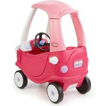 Little Tikes Cozy Coupe Princesa - Auto de Montar con bocina Que Funciona botón de Arranque y Tapa de Combustible - como en la imagen - Ver 3