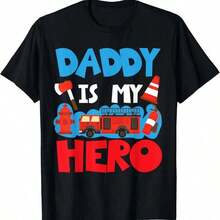 Daddy Needs A Drink - Dad T-Shirt - Black - View 11