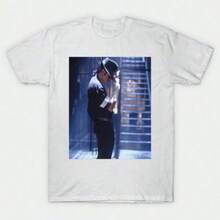 Michael King Of Pop Fan Gifts Unisex Graphic T-ShirtLayeras De Mujer Algodon Blusas Frescas Para El Calor Blusas Dama Playeras De Dama Playeras Mujer Blusa Blanca Playeras Basicas De Mujer Blusas Oversize Para Dama Playeras Oversize De Mujer  Y2k Mujer Verano Camisetas De Mujer Algodón Playeras Para Mujer Blusas Casuales Para Dama Envio Nacional - Blanco - Ver 1