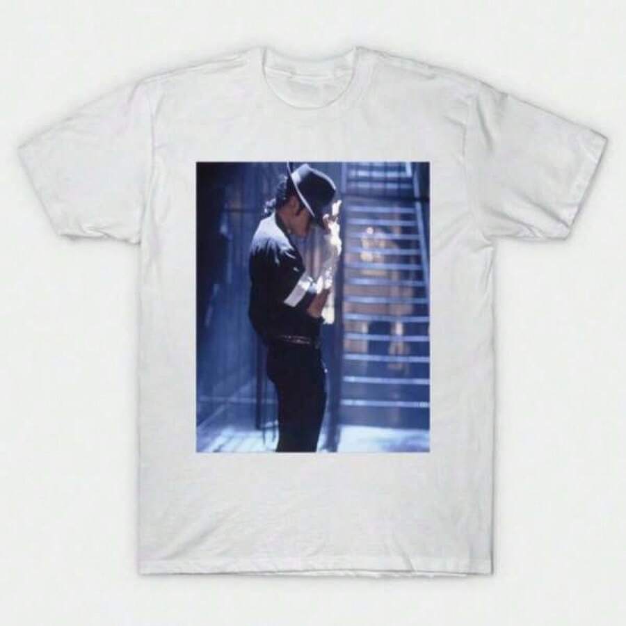 Michael King Of Pop Fan Gifts Unisex Graphic T-ShirtLayeras De Mujer Algodon Blusas Frescas Para El Calor Blusas Dama Playeras De Dama Playeras Mujer Blusa Blanca Playeras Basicas De Mujer Blusas Oversize Para Dama Playeras Oversize De Mujer  Y2k Mujer Verano Camisetas De Mujer Algodón Playeras Para Mujer Blusas Casuales Para Dama Envio Nacional - Blanco - Ver 1
