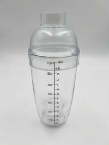1pc 1000ml Manual Shake Cup With Scale, Handheld Drink Blender, Iced Tea Shaker, Cocktail Shaker, Marked Sports Water Bottle, Outdoor Water Cup, Handmade Thick Milk Tea Shaker Set, Milk Tea Shop Exclusive Blender, Protein Powder Blender Cup, Homemade Lemon Tea Set, Water Cup, Bartender Mixing Tool, 500ml/700ml/1000ml, 3 Sizes Available, Home Decor, Kitchen Supplies, Kitchen Accessories, Household Essential, Gift For Her, Gift For Him, Mother's Day Gift - View 12