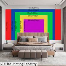 1pc Aurora Night Forest Lake Tapestry, Glow In The Dark Wall Decor Hanging Cloth Bed Headboard Background, Perfect For Living Room, Office Or Meditation Area - A - View 3