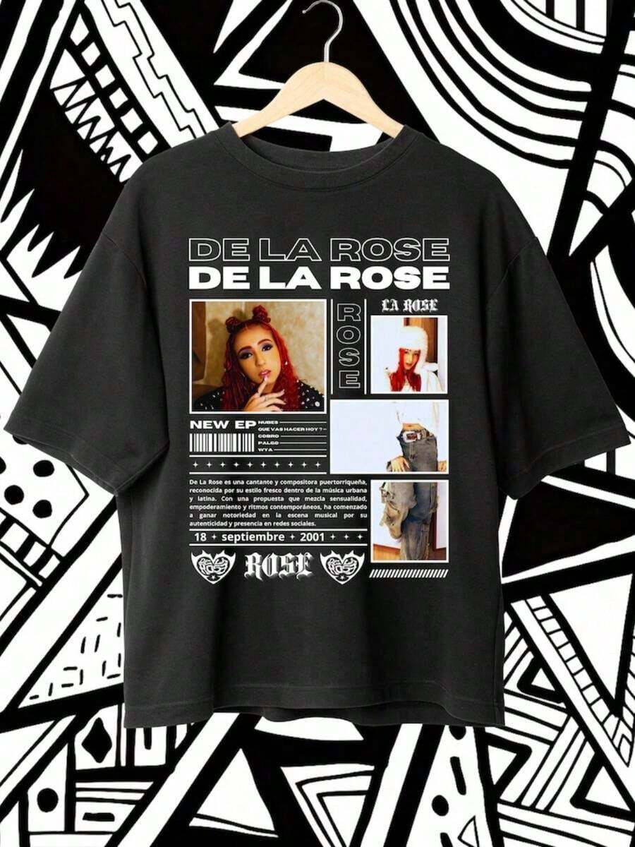 1 Exclusive Diljit Dosanjh 2026 Tour T-Shirt - Punjabi Music Superstar, Unisex Black Diljit Dosanjh T-Shirt, 180g, 100% Cotton - 黑色 4 - 查看 1