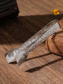 SHEIN1pc/3pcs Silver/Gold-Color Tea Accessories Set: Incense Clip, Tea Tong, Sugar Tong, Ice Tong - Incense Burner Clips - View 3