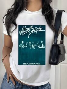 An Iconic Group Celebrated For Their Live Energy And Musical Hits, Representing Freedom Of Expression And The Celebration Of Cultural Diversity, This Women's T-Shirt With A Nostalgic Style Is Ideal For Any Casual Occasion. The T-Shirt Includes The Band's Name And Their Most Iconic Album, Paying Tribute To The Music That Defined A Generation And Continues To Inspire Many Today. - 白色 - 查看 8
