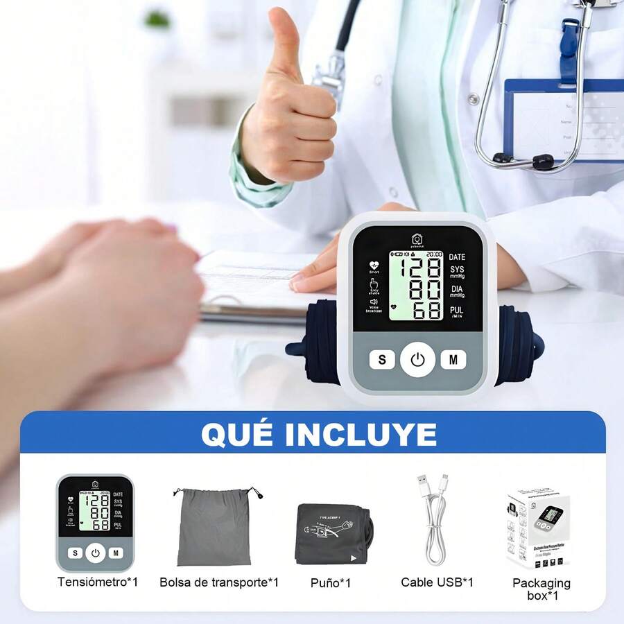 Blood Pressure Monitors & Accessories - Black - View 1
