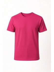 King T-shirt Men T-Shirts - Hot Pink - View 3