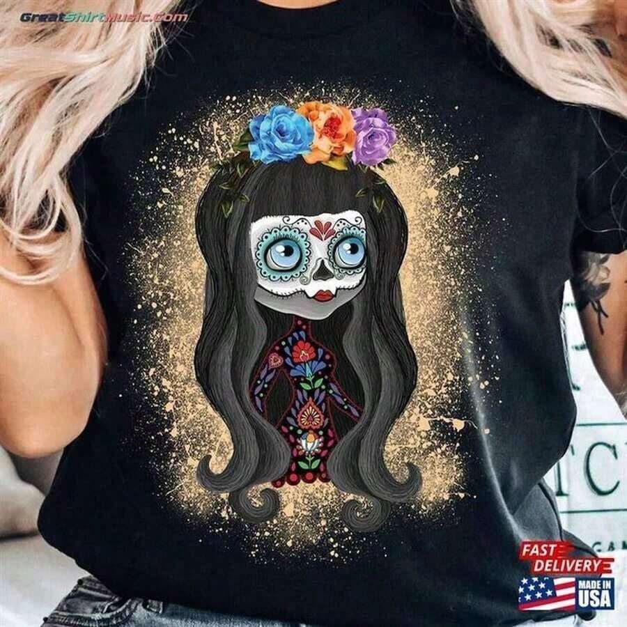 Camisetas De Mujer AlgodóN Camiseta Del DíA De Los Muertos, Camiseta De Calavera De AzúCar, Sudadera CláSica De Las Madres. *J*PG220G C-AmiS-Eta BáSiC-A De AL-GodóN Para Hombre De 220 G Comodidad Inigualable. AdecuA-DA Para Todas Las PerS-Onas, Ya Sean Mujeres O Hombres. Tejido Duradero De Alta C-Alidad Apto Para Todas Las CostuR-AS, Suave Al Tacto Pero DiseñAdo Para Durar. Tops Transpirables Para Mujer, Conjuntos De OtoñO Para Mujer, Conjuntos De VaC-Aciones, Disfraces De Halloween Para Mujer. - Negro - Ver 1