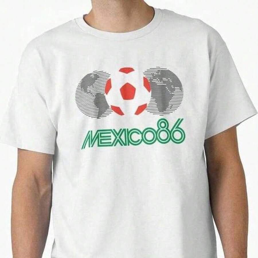 Camiseta clásica de México 86 (-1-)220G C-AmiS-eta básiC-A de aL-Godón uniS-ex de 220 g gran valor. AdecuA-DA para todas las perS-onas, ya sean mujeres o hombres. Tejido duradero de alta C-Alidad apto para todas las costuR-AS, suave al tacto pero duradero. Tops transpirables. Conjuntos de otoño para mujer. Conjuntos para mujer, vaC-Aciones, disfraces de Halloween para mujer - Negro - Ver 1