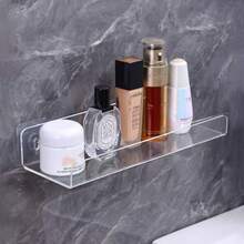 1 Bộ kệ đựng đồ nhà tắm gắn tường bằng acrylic, không cần khoan, trong suốt - Trong sáng - Xem 13