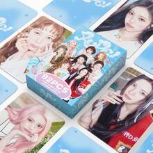 92pcs H/Earts2Hearts New Album RUDE Special Benefit Cards LOMO Photo Cards Idol Stickers K-Pop Fan Support Merchandise With Multiple Girl Group Comeback Looks High-Definition Printed Cards For Card Holder Storage Scrapbook Decoration Photo Frame Display Birthday Holiday Gift Fan Collection Exchange Back To School Essentials - Multicolor - View 6