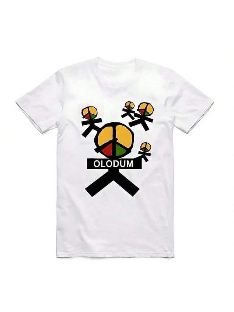 COOL SUMMER Retro T Shirt Men Men Print Graphic Tshirts Antiwar Michael Jacksons MJs OLODUM T Shirt Summer XS-4XL Tops Ropa HombreLayeras De Mujer Algodon Blusas Frescas Para El Calor Blusas Dama Playeras De Dama Playeras Mujer Blusa Blanca Playeras Basicas De Mujer Blusas Oversize Para Dama Playeras Oversize De Mujer  Y2k Mujer Verano Camisetas De Mujer Algodón Playeras Para Mujer Blusas Casuales Para Dama Envio Nacional - Blanco - Ver 1