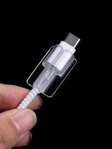 Transparent Material Cable Protector, Bite-Proof Charger Protector Cover, Apple & Android Charging Port Protector - Protective Case - View 6