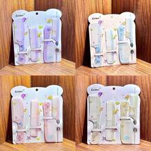 Four-Piece Luxurious Hair Comb Set, Portable Anti-Static Plastic Hair Comb, Ideal For Gifting. Cartoon Animal Combs, Hair Styling Combs, Fine-Toothed Pointed Tail Comb Set, Great Gift Choice, Cute Cartoon Marine Animal Comb Set - Yellow Dolphin - View 7