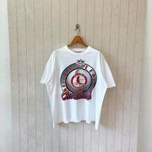 1 Vintage Cincinnati Reds Graphic T-Shirt From The 90s _ Made In USA _ Single Stitching _ Baseball _ 90s Streetwear _ Sportswear _ Logo 7 _ Reds. 180g 100% Cotton - 白色 18 - 查看 11
