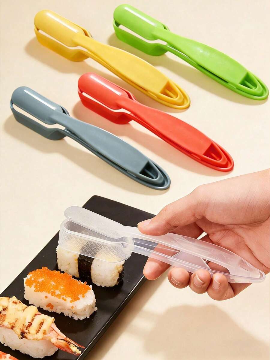 2pcs Easy To Hold Rice And Vegetable Roll And Sushi Molds,Ship Shaping Sushi Mold, Japan Sushi Maker Mold, Warship Sushi Rice And Vegetable Roll Molds,Hand Held Sushi Tools,Single Rice And Vegetable Roll Molds,Japanese Cooking Accessories