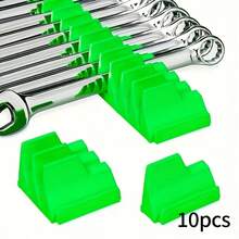 10pcs-Wrench Pro Premium Organizer - Upright Magnetic Storage For Hexagonal Heads - Durable Modular Toolbox Holder - Multicolor - View 13
