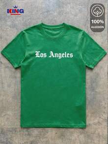 King T-shirt Men T-Shirts - Teal Blue - View 2