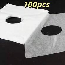 Bộ 5 chiếc/100 chiếc/200 chiếc ga trải giường dùng một lần cho mặt, vỏ gối mặt dày dặn dành cho thẩm mỹ viện, giường massage. - Nhiều màu - Xem 11