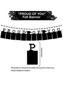 12pcs/Set Graduation Party Decorations, 2026 Graduation Photo Frame Banner, Suitable For 2026 Graduate Photos, Graduation Party Supplies, Party Decorations, Home Decor For Graduation Season (Black) - A - View 9