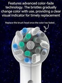 4 8 12 入裝適用於 OralB IO 電動牙刷替換刷頭，專業多角度刷毛牙刷頭替換裝，適用於 OralB IO (2/3/4/5/6/7/7G/8/9/10) 電動牙刷 - 查看 7