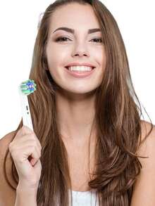 4/12/20 Pcs Compatible With OralB Electric Toothbrush Replacement Cross Clean Brush Heads, Toothbrush Head Refills Compatible With Oralb Pro Series Electric Toothbrushes - View 11