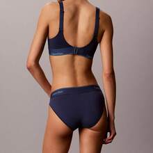 Calvin Klein Calvinklein Icon Cotton Modal Lift Bralette QF8500 - 深色牛仔褲 - 查看 5