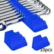10pcs-Wrench Pro Premium Organizer - Upright Magnetic Storage For Hexagonal Heads - Durable Modular Toolbox Holder - Multicolor - View 11