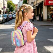 Adorable Demon Pop Hunter Design Schoolbag, Cute Cartoon Mini Backpack,Kawaii Cartoon Backpack, Cute Shoulder Bag, Backpack - Multicolor - View 4