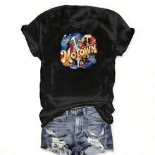 Women T-Shirts - Black - View 3