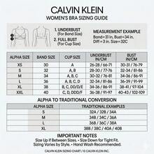 Calvin Klein Calvinklein Invisibles Gel Wire Lightly Lined Bralette Underwear  Women  Bras + Bralettes QF7142 - Hoa tulip xanh - Xem 7