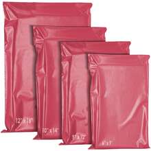 40pcs/100pcs Multicolor Self-Sealing Waterproof Thickened Shipping Bags, New Material Logistics Bags, Packaging Bags For Small Items, Jewelry, Clothing, Gift Packaging, Essential For Online Stores - Multicolor - View 7