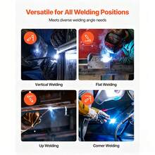 Flux Core MIG Welding Wire, E71T-11 0.03-Inch 2 LBS, Gasless Mild Steel Welding Wire With Low Spatter For All Position Arc Welding, Self-Shielded For Outdoor Use - E71T-11 0.03-inch 2 LBS - 查看 5