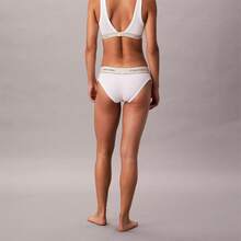 Calvin Klein Heritage Cotton Stretch Bikini QF8598 - 白色 - 查看 5