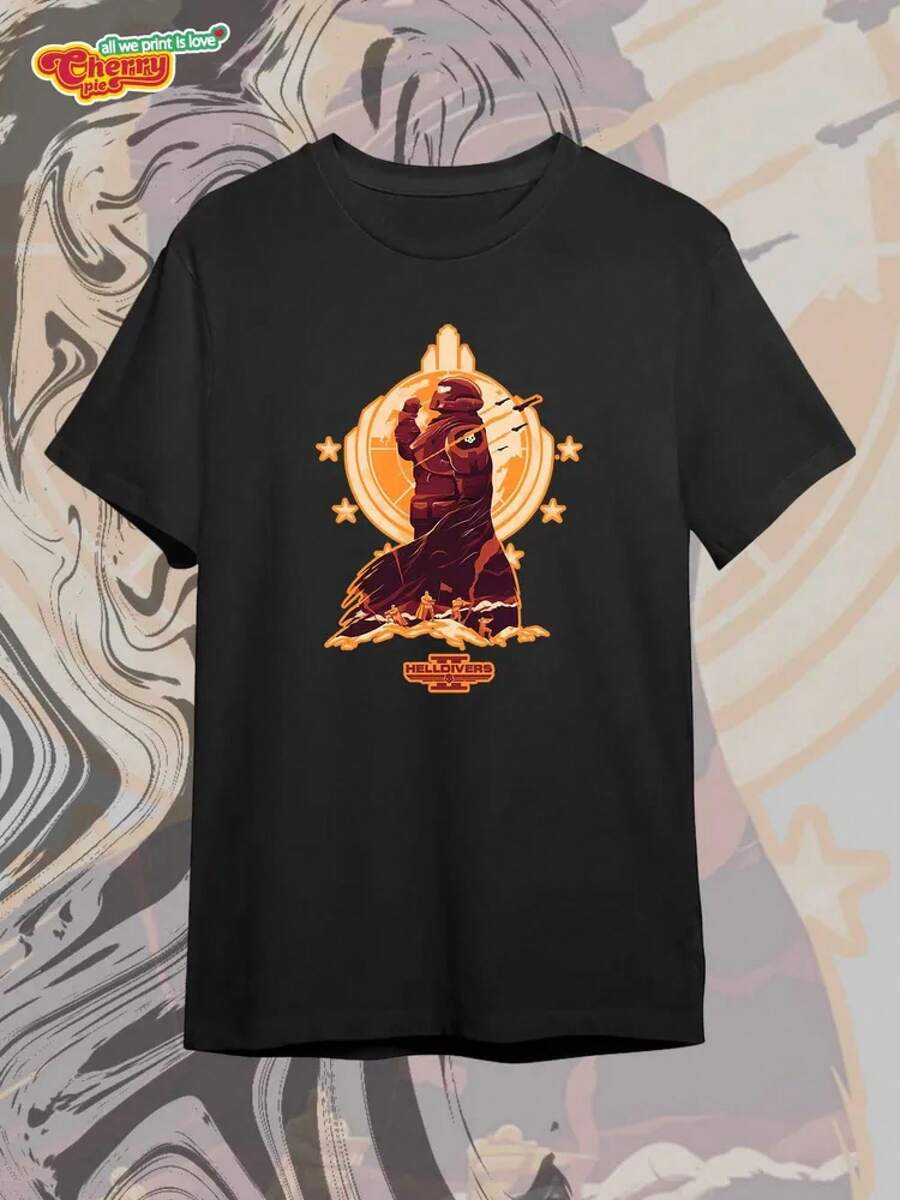CherryPie Games T-Shirt - A - 查看 1
