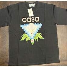 Graphic Negro Hombre&#Camiseta de algodón de manga corta 039;S, talla M - Negro - Ver 6