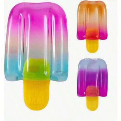 1pc Slow Rebound Ice Cream Squeeze Toy, Soft Sensory Pressure Relief Toy, Desktop Decor | Adult Lightweight Squeeze Pressure Relief Product | Novelty Office Decor And Relaxation Tool, Excellent Birthday Gift (Random Color Squishy)