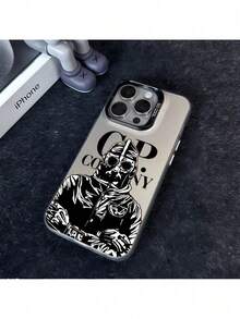 Expédition sous 24h depuis DE/FR/ES | Étui de téléphone avec design de lettre de luxe | Coque arrière mate et antichoc compatible avec Apple 11/12/13/14/15/16/16e/17 Pro Max/Plus/SE/Air, Galaxy S21/S22/S23/S24/S25/S26 Ultra, 13/14/15 Pro/Ultra - 1 image couleur - Voir 7