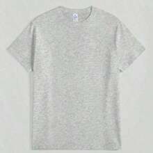Conjuntos de Vacaciones para Mujer, Camiseta con Estampado de Conchas Marinas y Palmeras para la Playa, Camiseta Casual de Manga Corta para Mujer, Ropa de Mujer, Holgada y Cómoda, Ropa de Verano para Vacaciones de Mujer - Gris - Ver 3