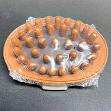 1/2个木质按摩刷/垫,用于身体按摩和理疗,可缓解疲劳、酸痛、皮肤松弛,减少脂肪堆积,促进淋巴和血液循环,消除水肿。 - 多色 - 查看 11