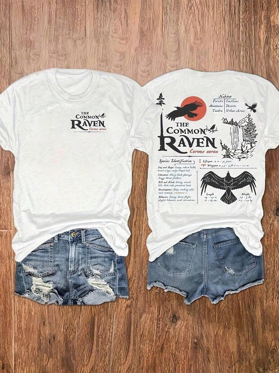 Summer Clothing, 1 Piece, Women's T-Shirt With Zion National Park Graphic, Utah Landscape, Summer Vacation Style, Short Sleeve T-Shirt, Casual, For Outdoor Hiking - 白色 20 - 查看 1