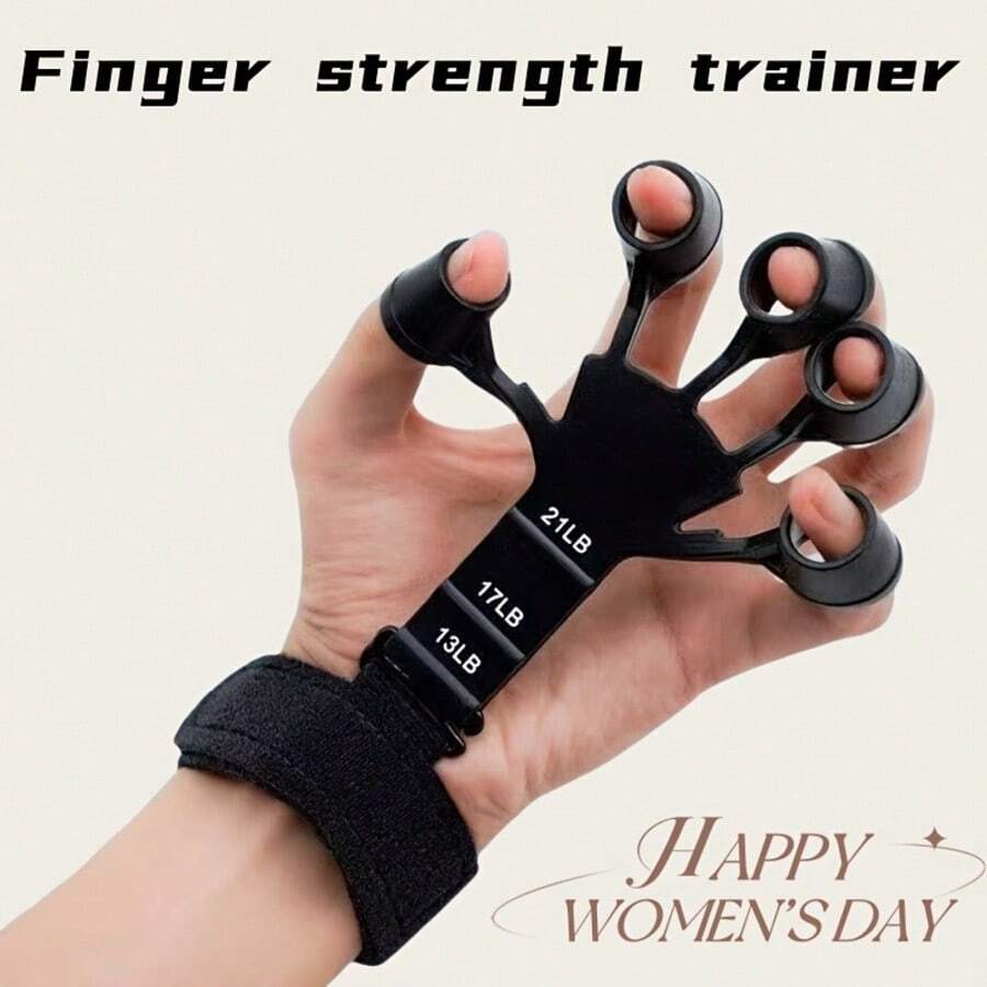 1pc Vascular Training Hand Grip Exerciser, Enhances Finger Flexibility, Wrist Strength, Vascular Shaping, Suitable For Office Hand Stiffness, Mouse Hand Fitness, Arm Training, Elderly Hand Rehabilitation, Multi-Functional Venous Training Grip Strengthener - Multicolor - View 1