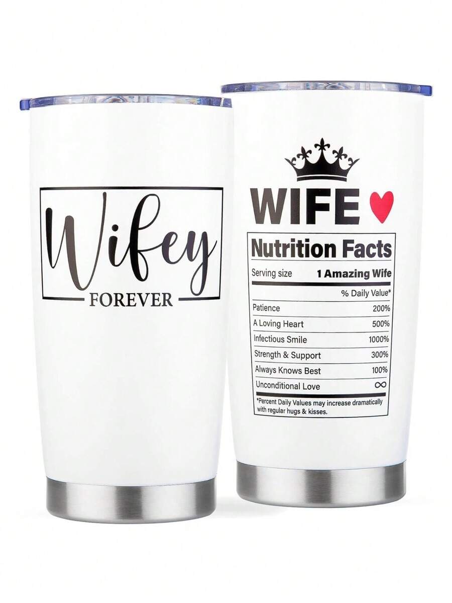 Gifts For Dad, 20 OZ Insulated Tumbler Coffee Mug With Lid, Stainless Steel Cup, "Best Dad Ever" Gift For Fathers Day Christmas Birthday - 老婆 - 查看 1