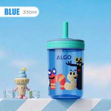 Gelas Sedotan Bergambar Lucu 330ml, Sedotan Minum Langsung, Bahan PP, Menumbuhkan Kebiasaan Minum Mandiri - MultiWarna - View 11