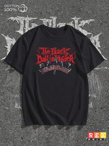 ¡La camiseta de mujer más popular de 2026! Camiseta de manga corta para mujer, moderna, juvenil, ligera y casual con ajuste ajustable. ¡El material es  y confiable! - Asesinato de Dahlia 3 - Ver 1